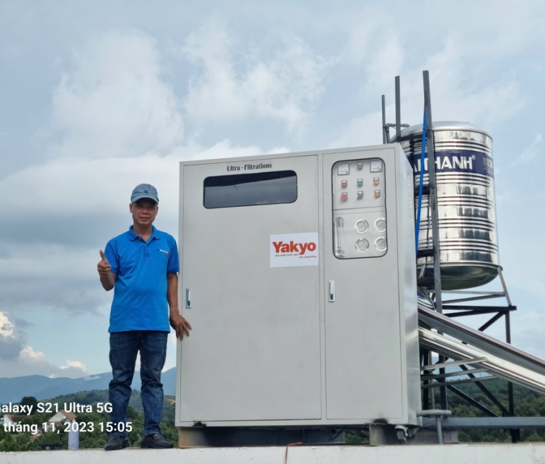 Hoàn Thành Dự Án Lọc Nước Tại Lâm Đồng